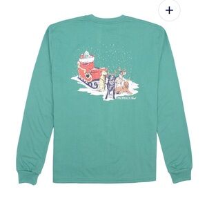 Properly Tied Green Toddler Boys Holiday Long Sleeve T-Shirt